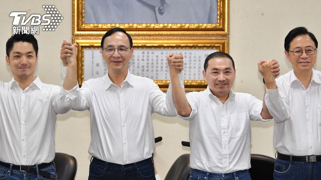 國民黨由侯友宜出戰2024總統大選。（圖／胡瑞麒攝）