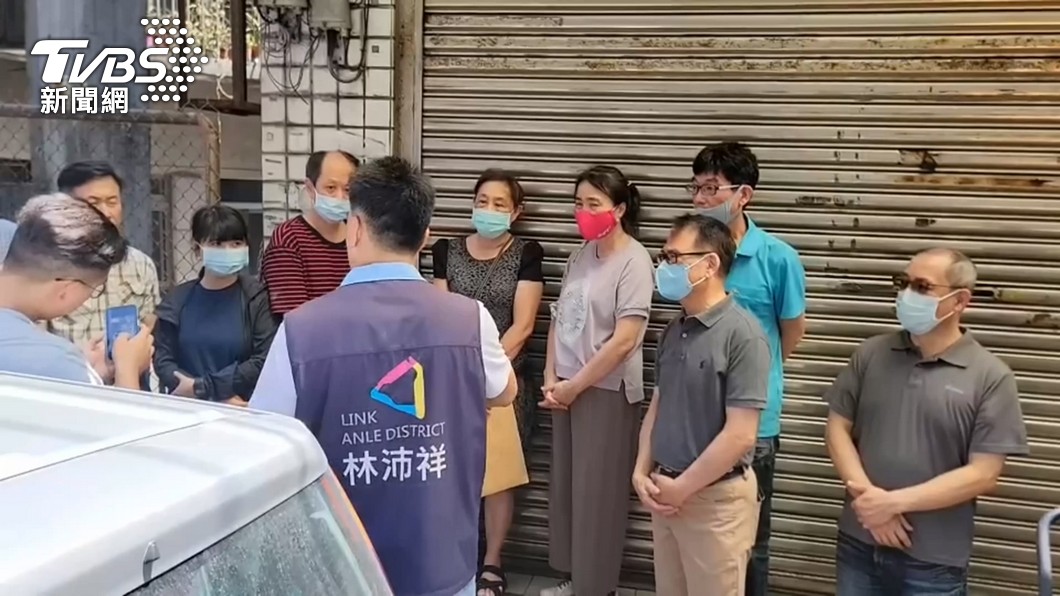 基隆市議員林沛祥要求市府全力建立監視器網絡防堵犯罪。(圖/TVBS)