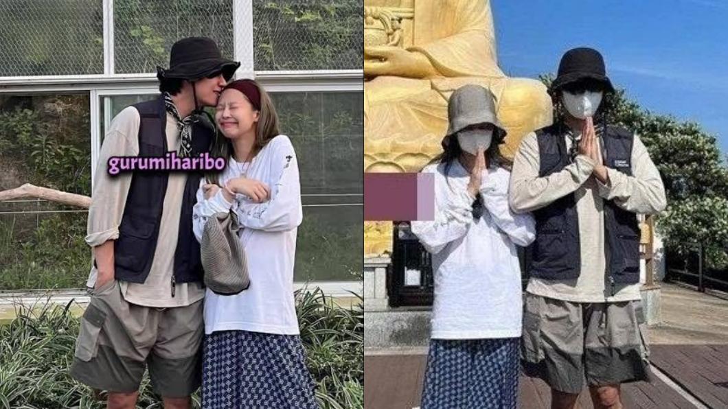 V跟Jennie也曾被流出其他張約會照。（圖／翻攝自推特）