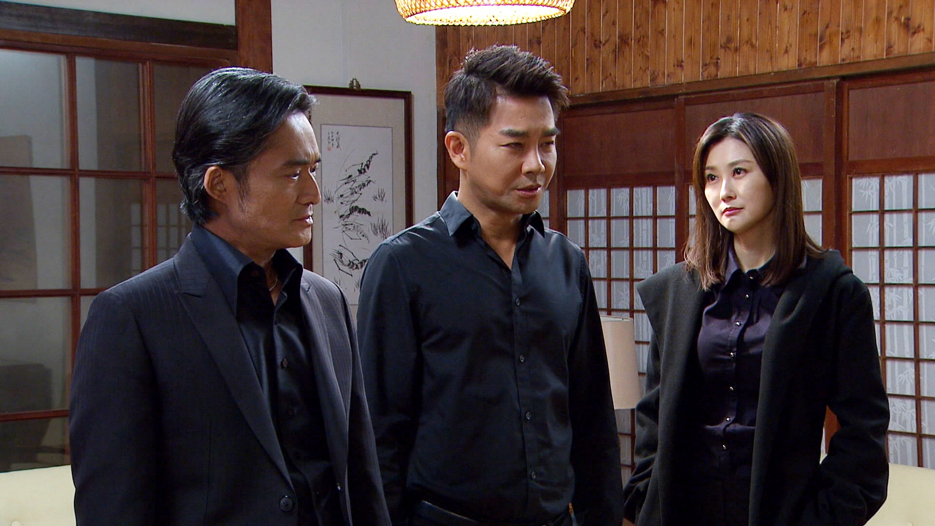 江國賓(左起)、謝承均、陳珮騏劇中組成「復仇三人組」。(圖/三立提供)