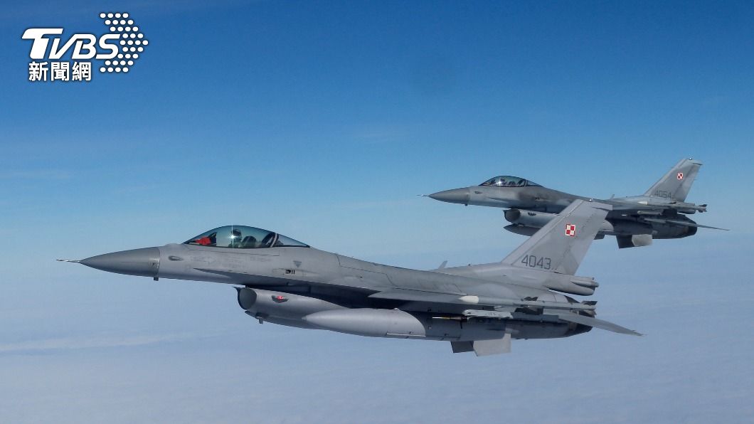 CNN：華府將批准歐洲盟國　可向烏克蘭出口F-16戰機
