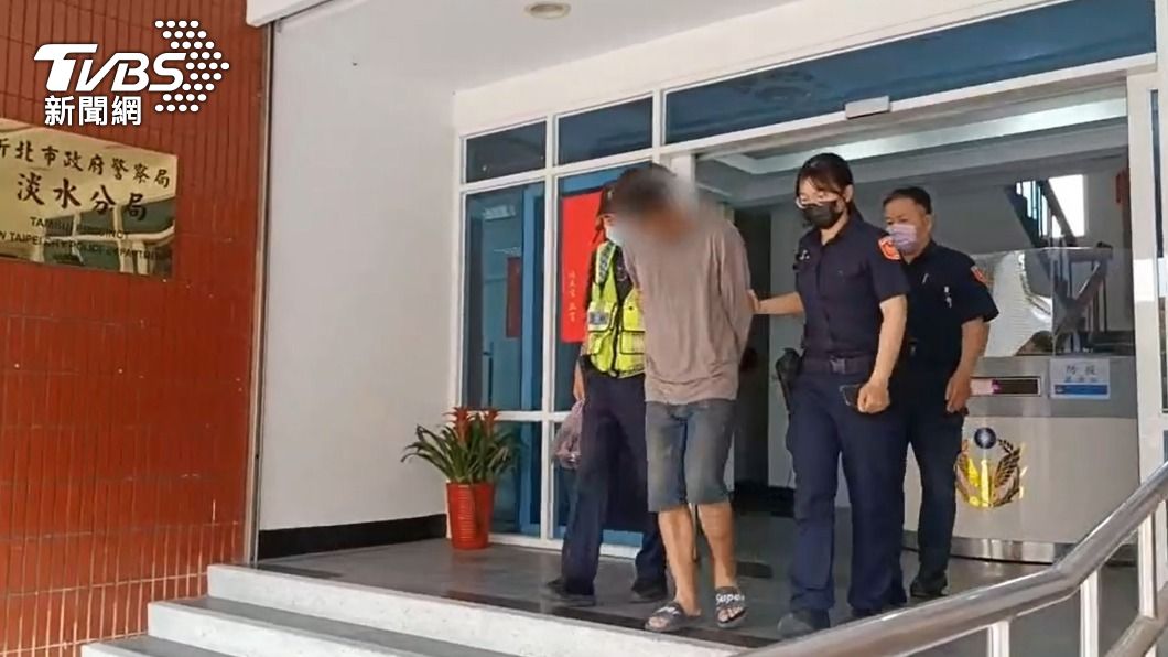 華姓通緝犯被警方移送法辦。（圖／TVBS）