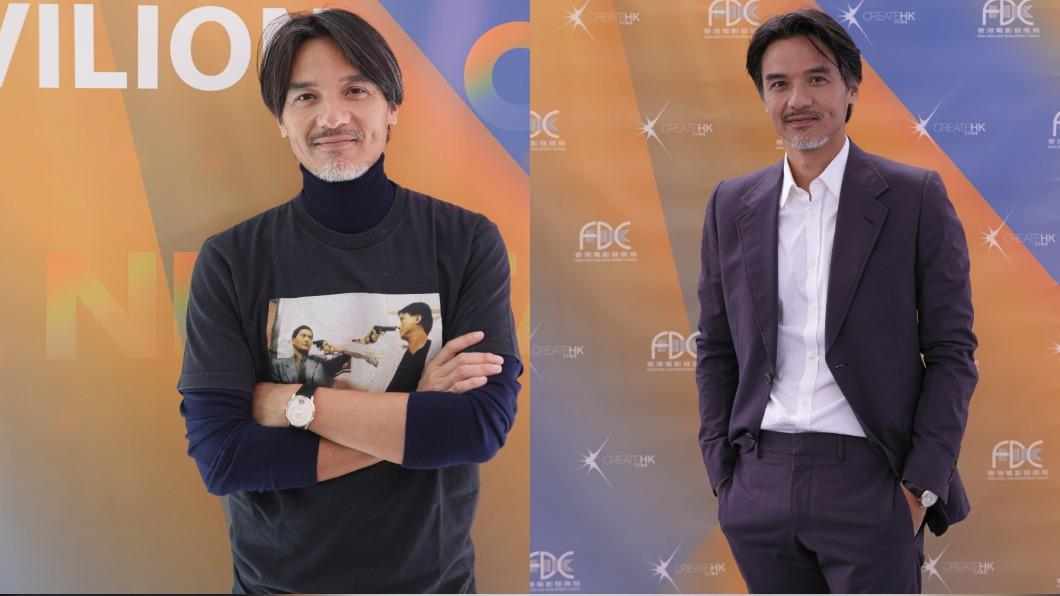 現年48歲的馮德倫鬍鬚全白。(圖/大會提供)