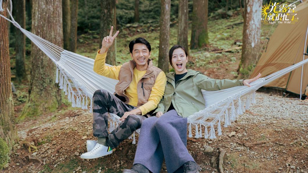 劉品言與李李仁在節目中合體。(圖/TVBS)