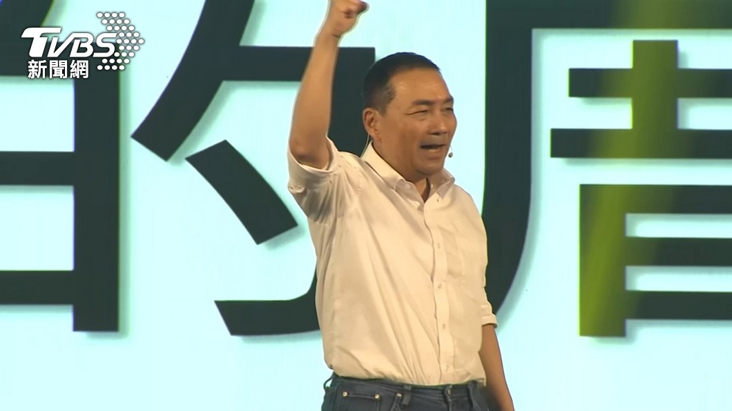 國民黨總統參選人侯友宜。(圖/TVBS資料畫面)
