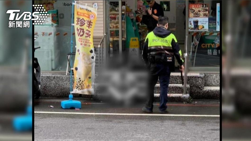 朱男20日大鬧中壢某超商遭警棍痛扁。（圖／TVBS資料畫面）