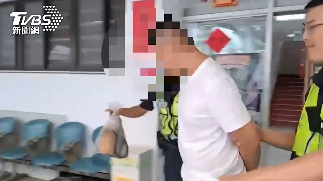 酒駕的陳姓男子被警方移送法辦。（圖／TVBS）