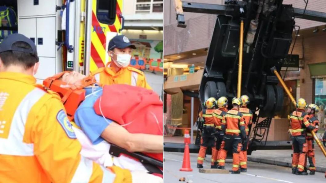 香港爆拍攝意外！金馬影帝、女神新劇「升降台倒塌」濺血