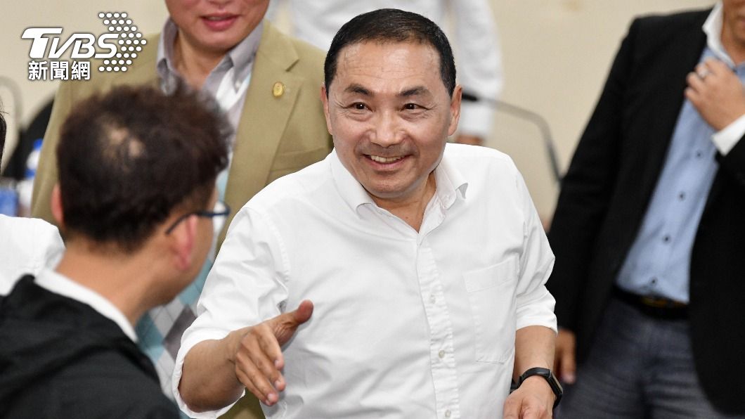 國民黨總統參選人侯友宜。(圖/胡瑞麒攝)