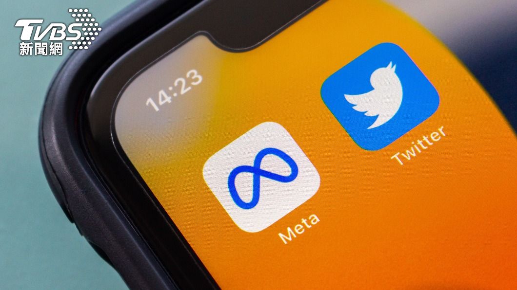 Meta與Twitter為網路公司兩大巨頭。（示意圖／Shutterstock達志影像）