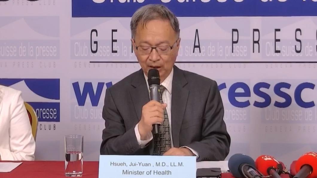 若WHO繼續排除台灣 薛瑞元:顯著威脅全球公衛