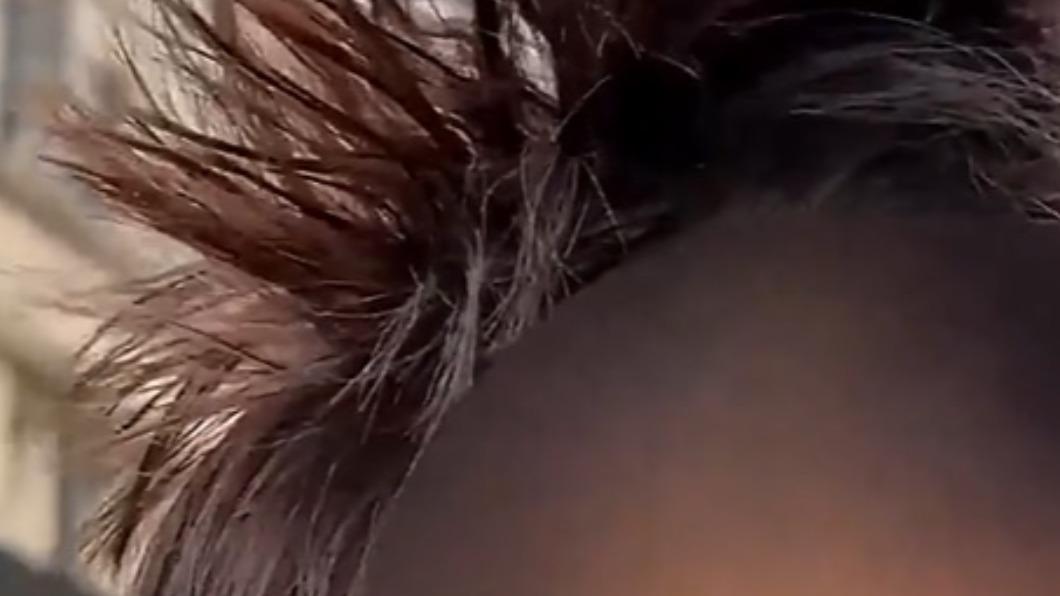 少年做完的新髮型。(圖/翻攝自網易新聞)