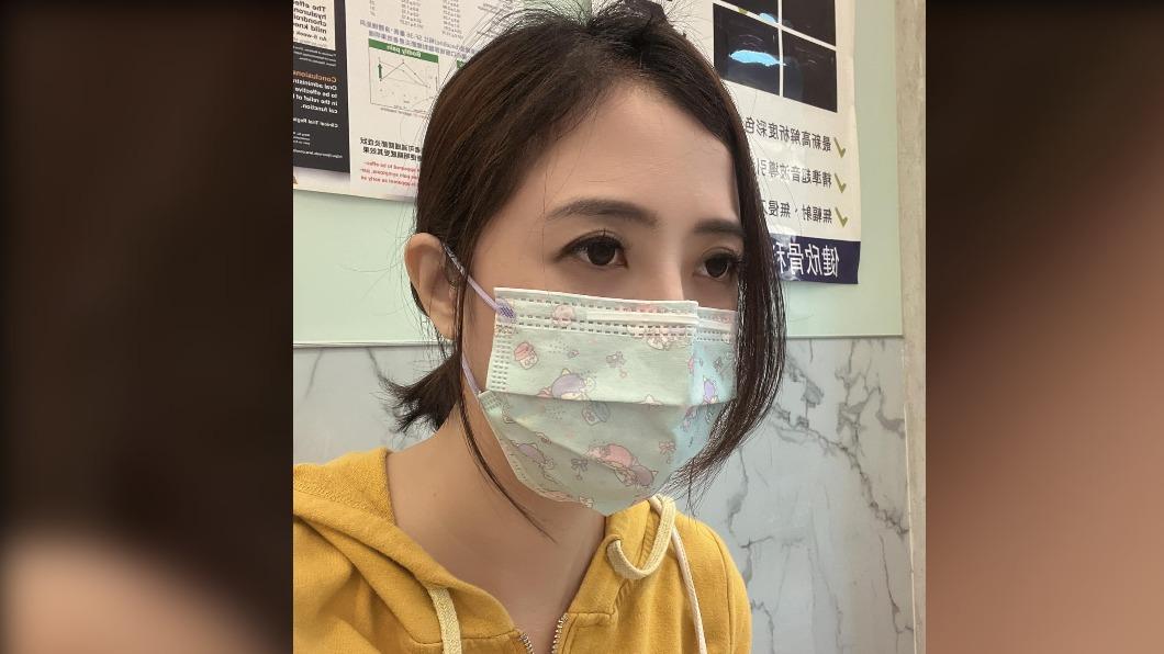 李亮瑾尾椎骨摔到骨裂。（圖／翻攝自李亮瑾臉書）