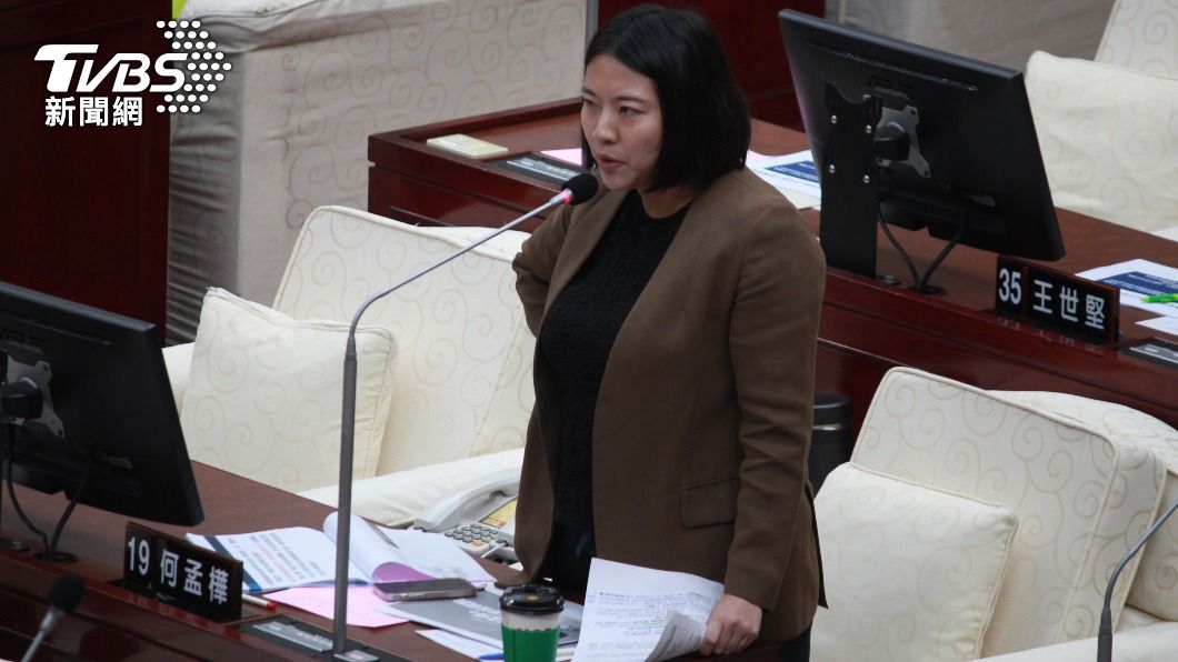 民進黨台北市議員何孟樺。(圖/林至柔攝)