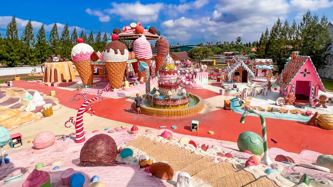泰國打卡新熱點「GREAT&GRAND Sweet Destination」。(圖/大手牽小手。玩樂趣提供)