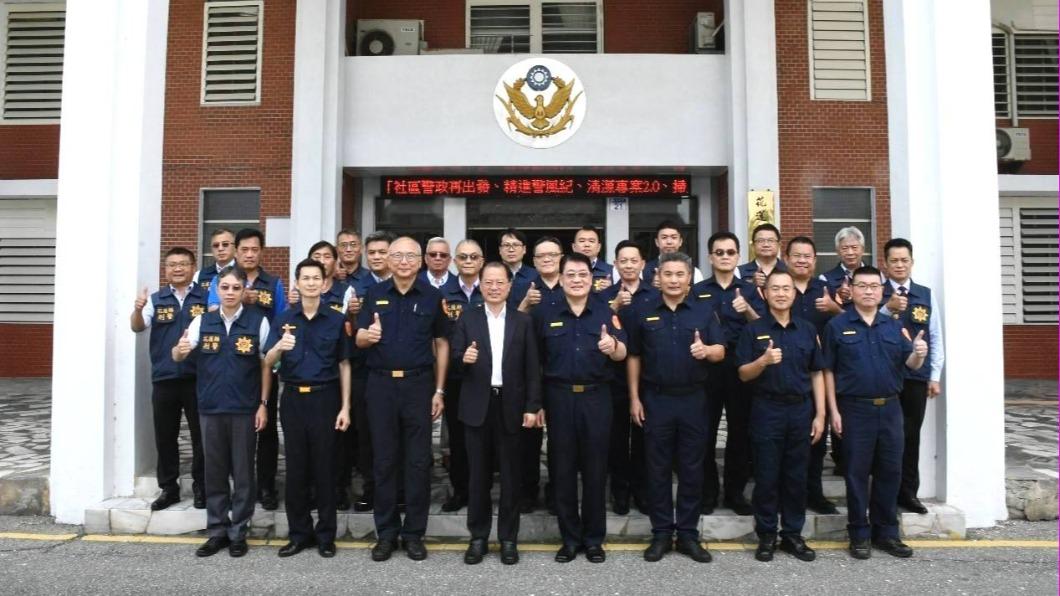 警政署長黃明昭表揚破案有功員警 要求掃蕩黑幫、打擊詐騙