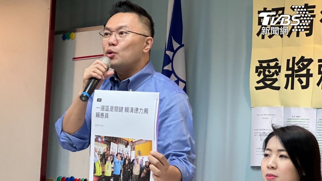 張斯綱指,從過去賴清德力薦、輔選賴惠員,可看出兩人關係非常好。(圖/林至柔攝)