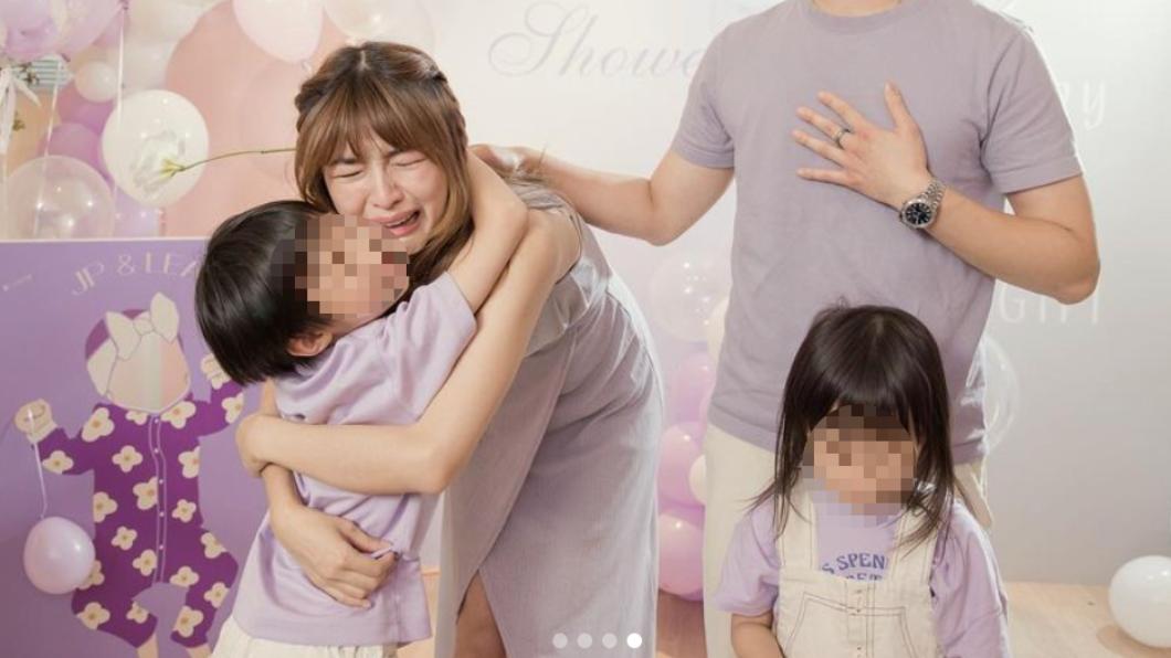 林舒語得知第三胎又是兒子超失落。(圖/翻攝自林舒語IG)