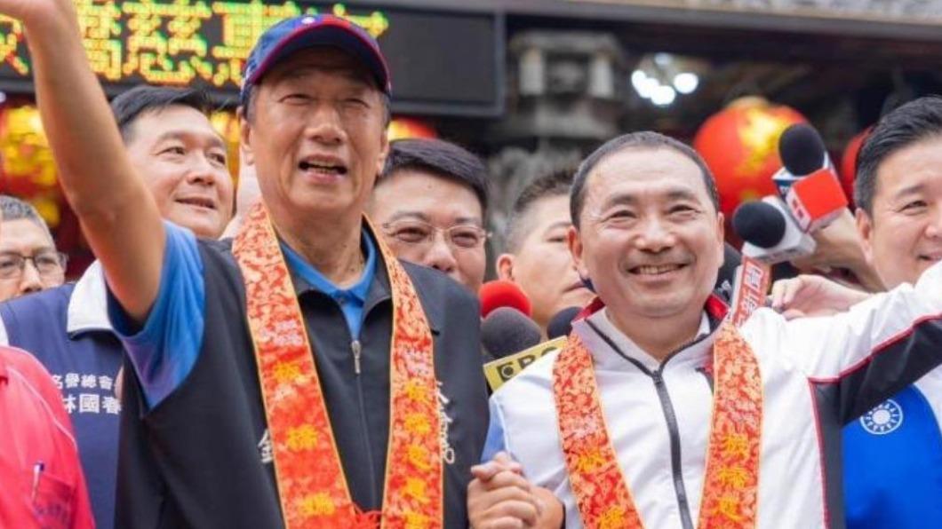 郭正亮認為,郭台銘民調始終無法超車侯友宜,因此「換侯」可能性非常低。(圖/翻攝自侯友宜臉書)