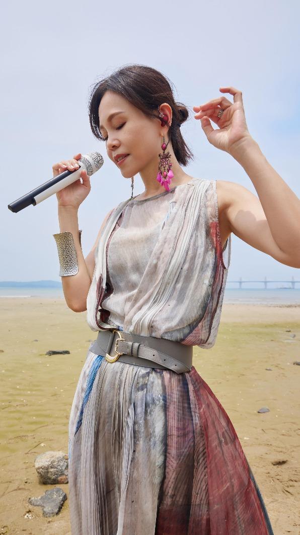 彭佳慧重溫經典歌曲〈舊夢〉。（圖／聲生不息寶島季提供）