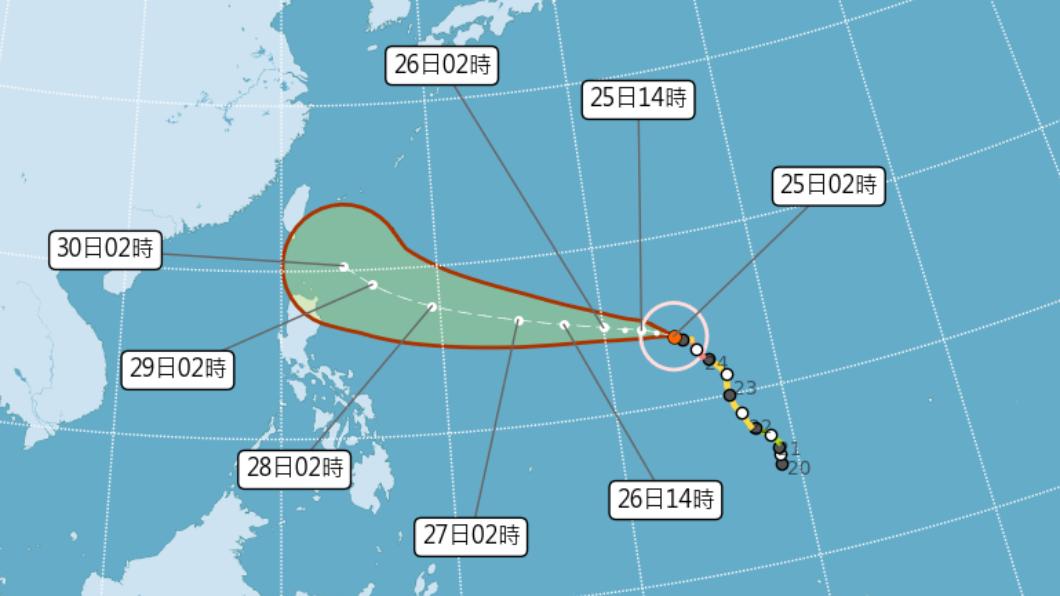 今雨趨緩多雲見陽光　瑪娃颱是否襲台週末漸明朗