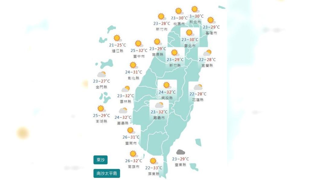 圖/中央氣象局