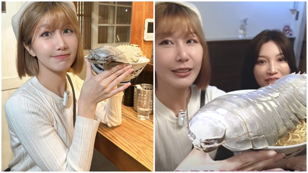 開箱大王具足蟲拉麵影片曝! Joeman女友嚇揭精囊真實口感