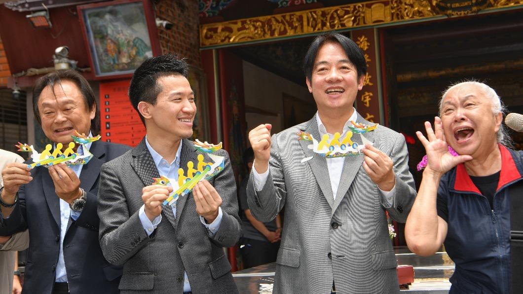 出手弭平初選裂痕? 賴清德參香王世堅、何志偉同框陪同