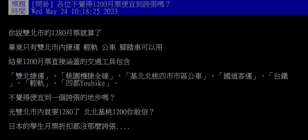 原PO發文。(圖/翻攝自PTT)