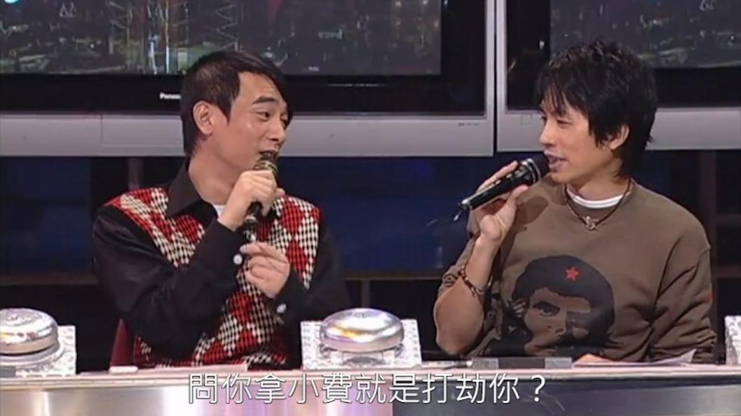 黃子華幽默回擊。(圖/翻攝自TVB節目)