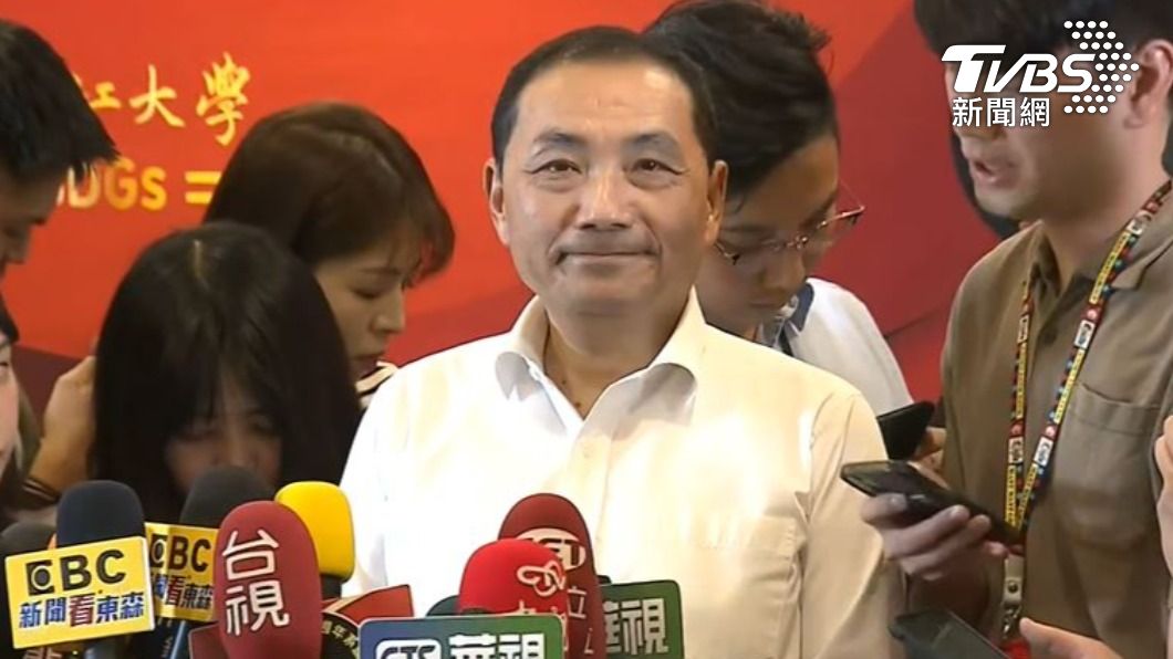 國民黨2024參選人、新北市長侯友宜(圖/TVBS)