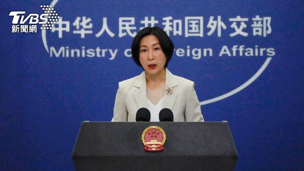 中國大陸外交部發言人毛寧。(圖/達志影像美聯社)