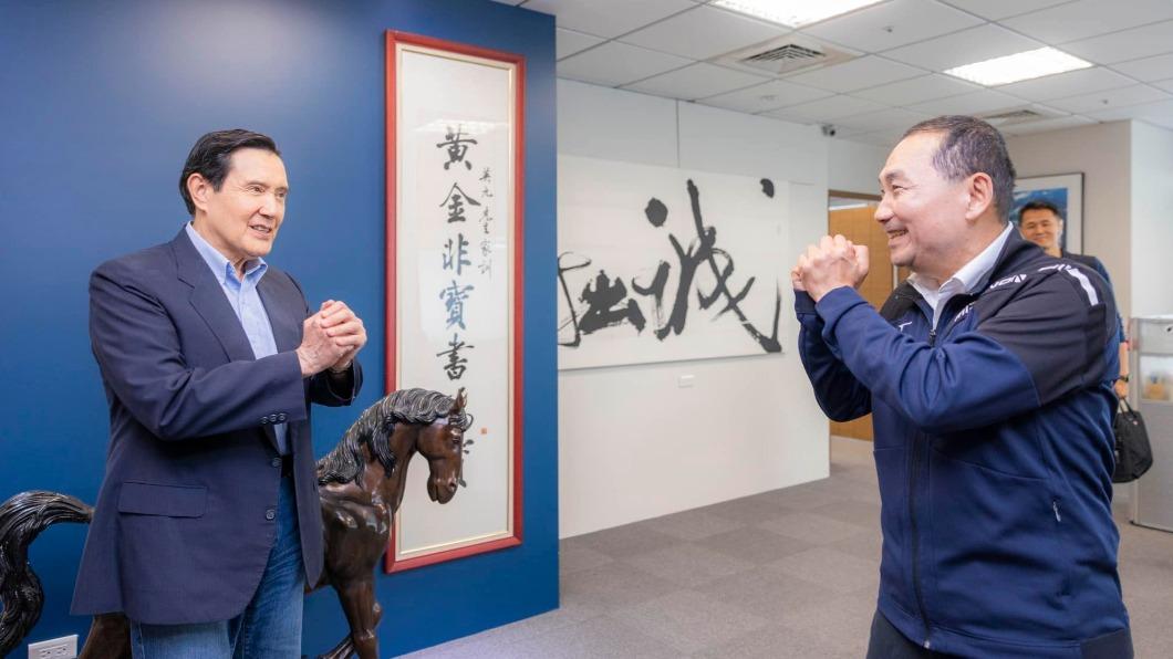 侯友宜直言,他和馬英九對台灣有共同的堅持。(圖/翻攝自侯友宜臉書)
