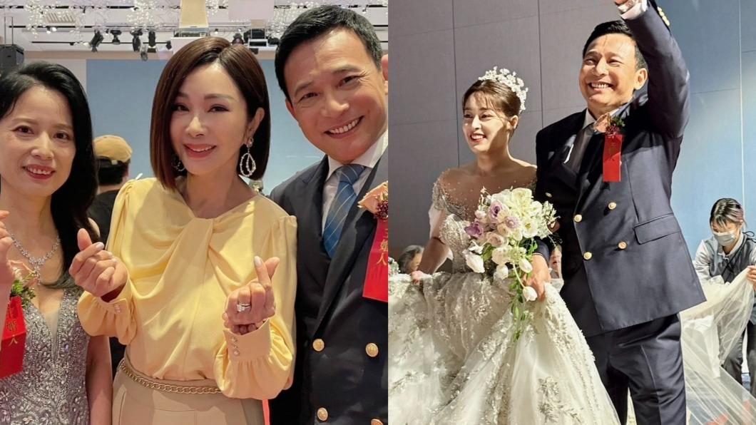 家有喜事!胡鴻達愛女大婚「顏值驚人」 陳美鳳領眾星獻祝福