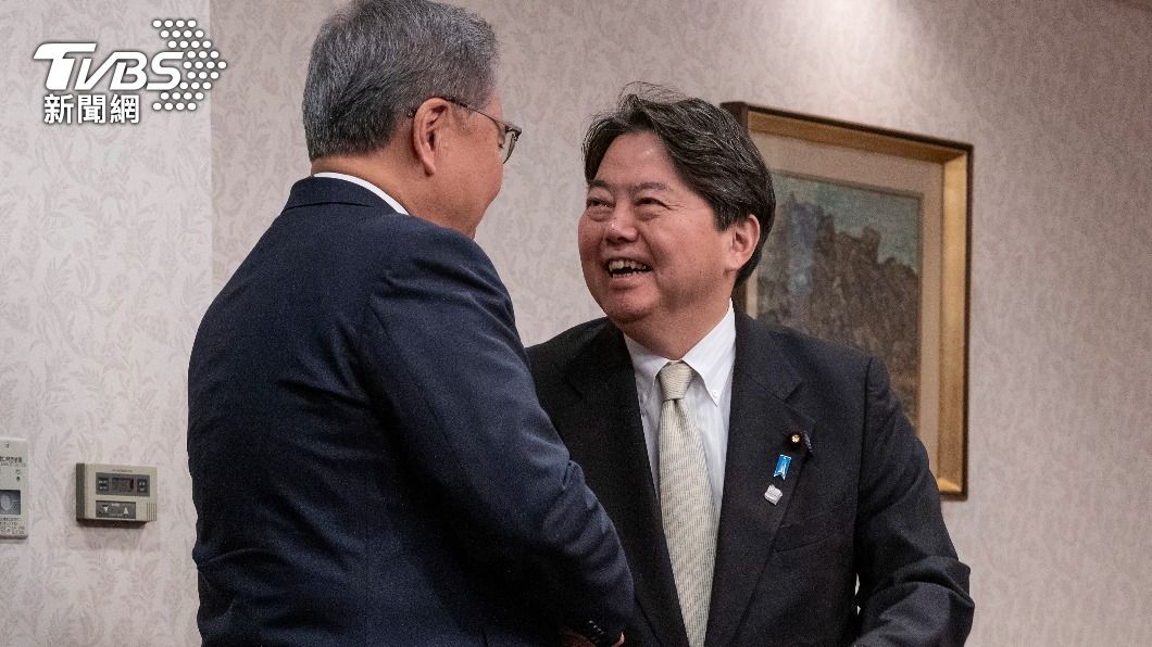 日本外務大臣林芳正。（圖／達志影像美聯社）
