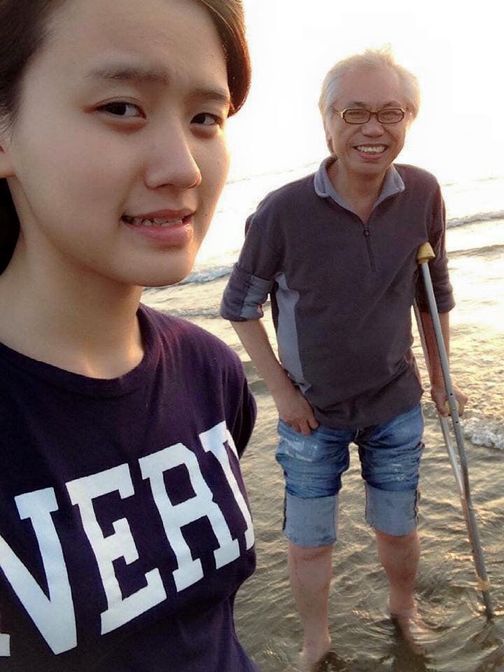 李坤城、林靖恩相互扶持走過10年。(圖/翻攝自李坤城臉書)
