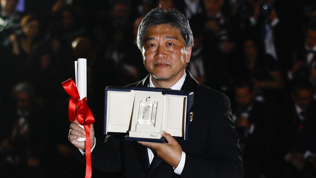 由是枝裕和執導、坂元裕二編劇的新片《怪物》獲得最佳劇本獎。(圖/路透社)