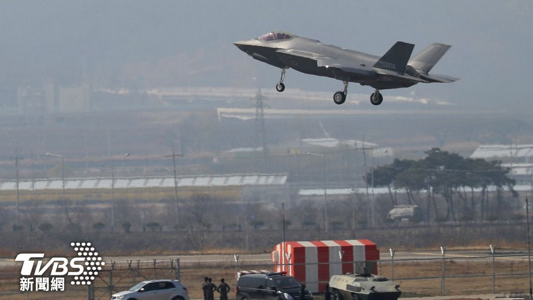 南韓砸下70億美元購買40架F-35A戰機。(圖/達志影像美聯社)