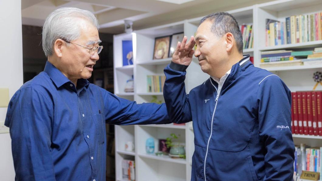 拜會毛治國 侯友宜曝參選初心:不願見到國家撕裂