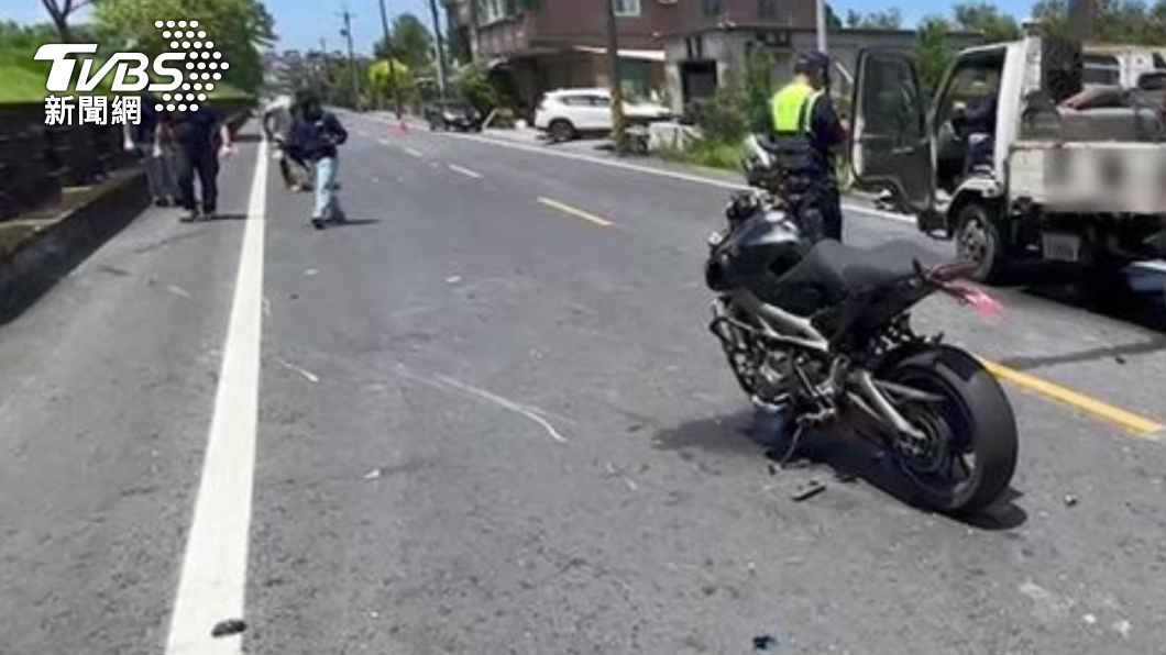 該起車禍發生在羅東鎮河濱路與復興路3段315巷路口。(圖/警方提供)