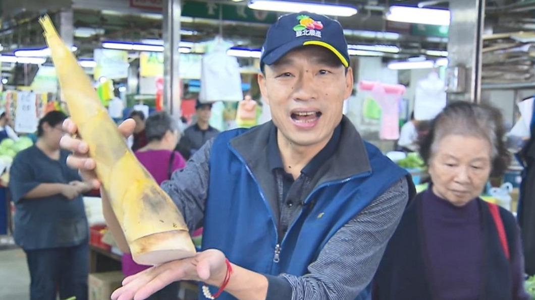 韓國瑜賣菜郎神話再起。(圖/TVBS資料照)