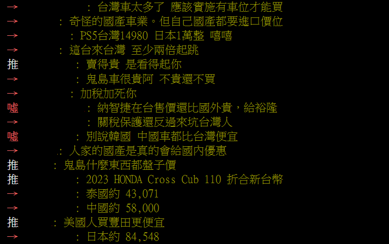 鄉民回覆。(圖/翻攝自PTT)