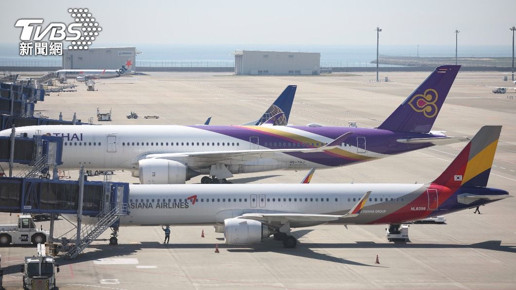位於日本愛知縣的中部國際機場。(圖/達志影像美聯社)
