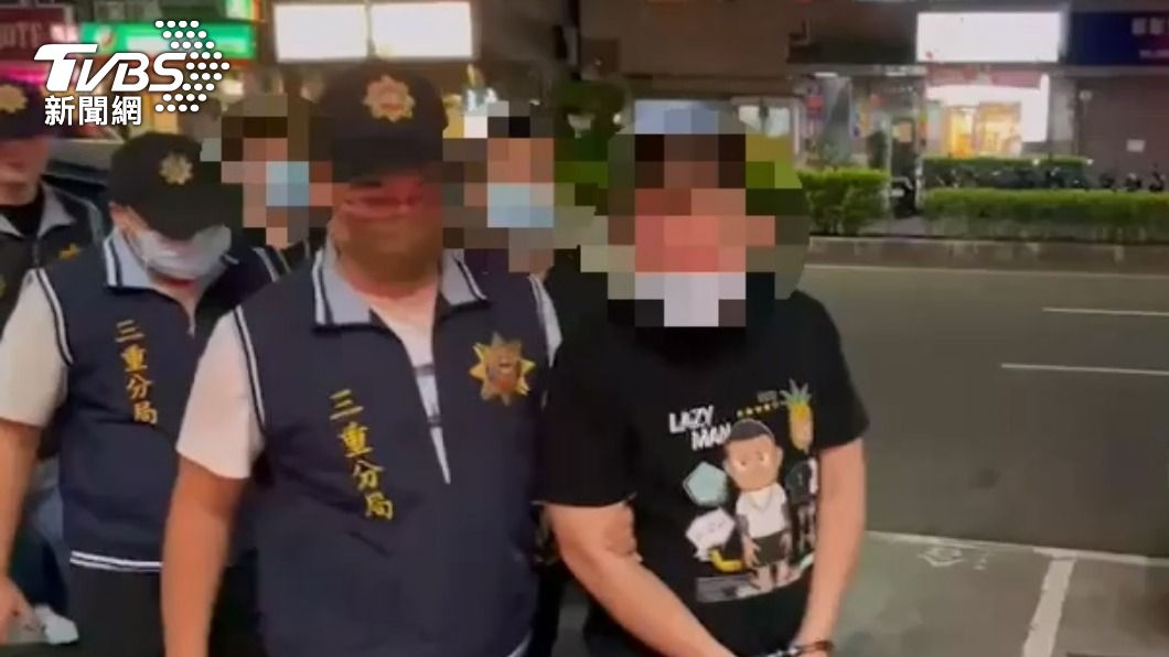 警方逮捕犯嫌5人。（圖／TVBS）