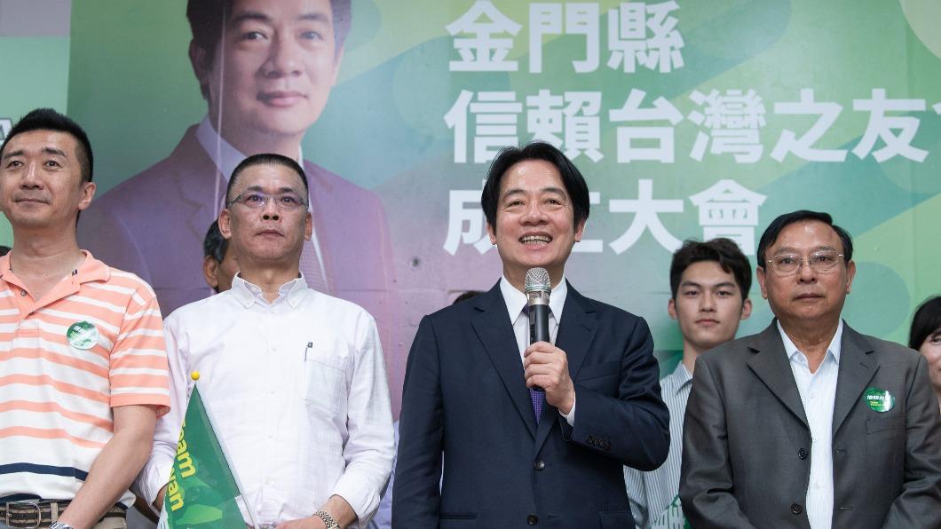 賴清德出席金門縣「信賴台灣之友會」成立大會。(圖/賴清德辦公室提供)