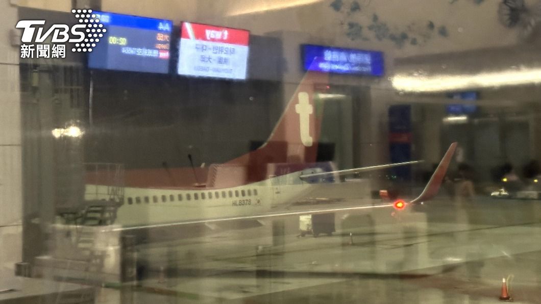 德威航空為韓國本土的廉價航空。（圖／蘇憶歡攝）