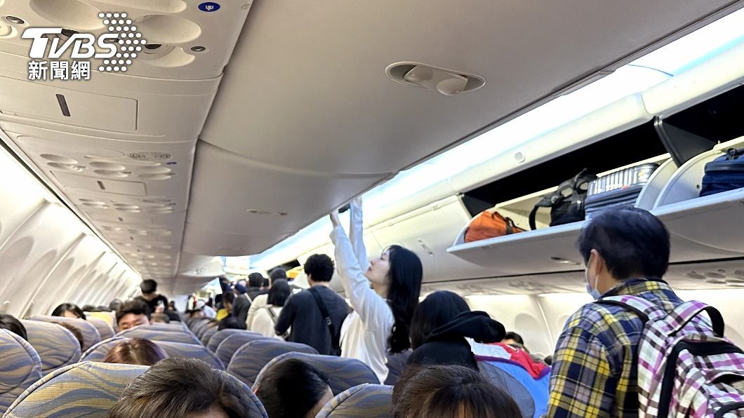 班機內座位。（圖／蘇憶歡攝）