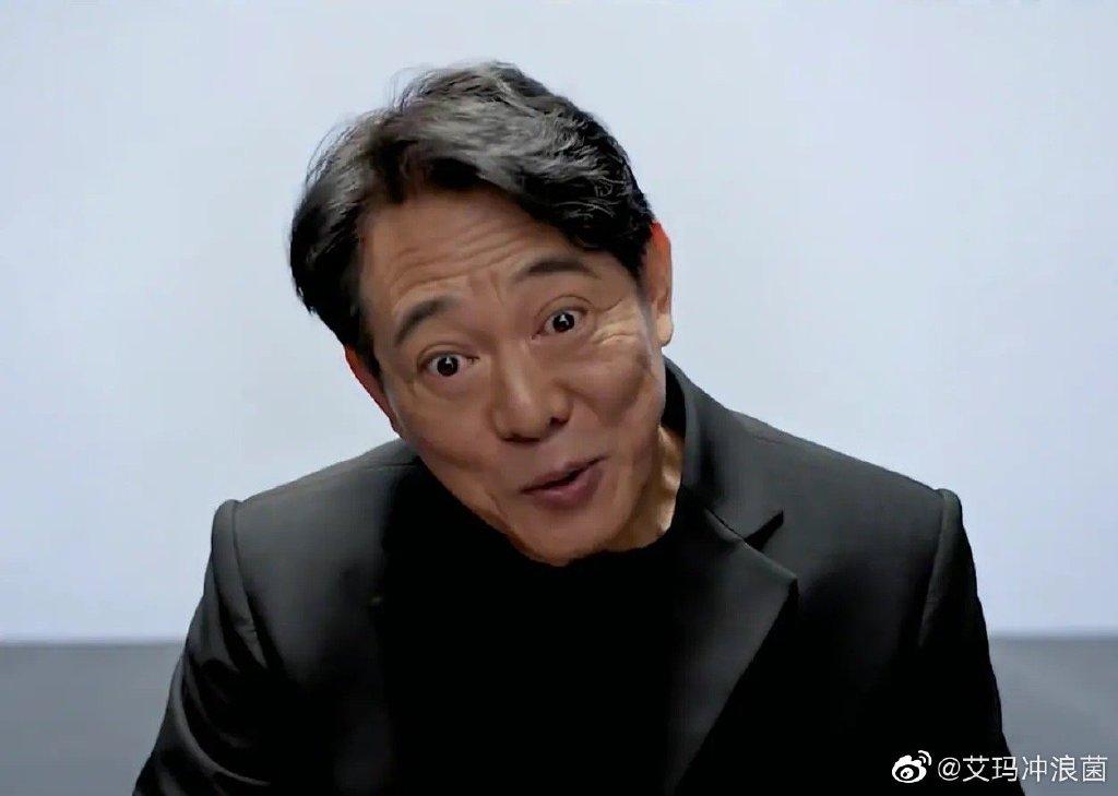李連杰急速蒼老的顏值令粉絲擔憂。(圖/翻攝自艾瑪衝浪菌微博)