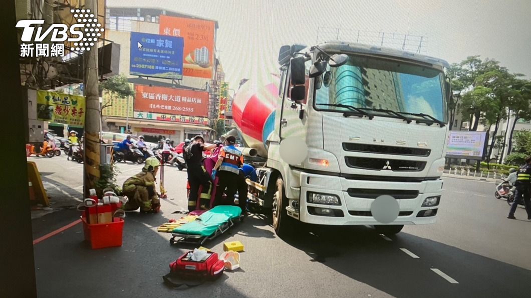 婦人意識清楚。(圖/民眾提供)