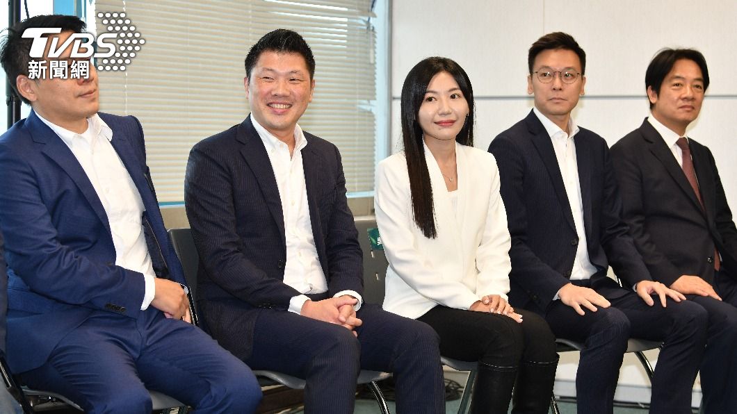 賴清德親自介紹新一波立委提名人。(圖/胡瑞麒攝)